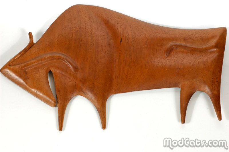 Arthur Umanoff for Raymor Bull Wall Hanging/Trivet
