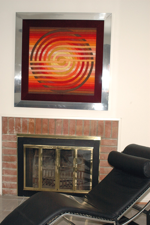Huge Panton Styled Tapestry