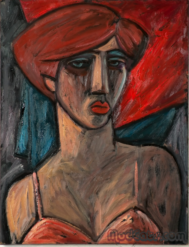 Red Head - by Yuri Victorov