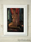 Red Nude - by Yuri Victorov