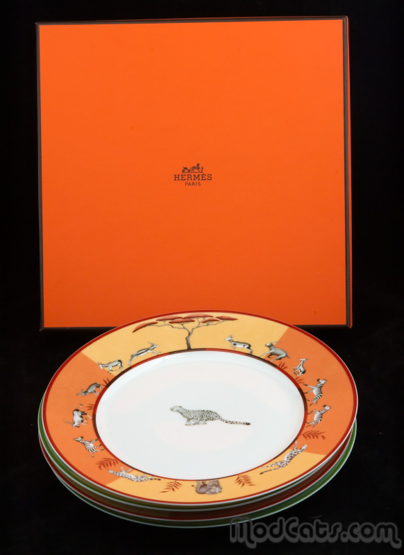 Hermes - Africa Series Dinner Plate Giraffe (1/4)