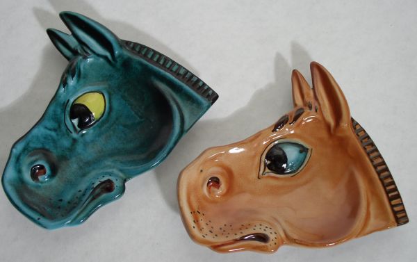 Italian Horse Head Ceramic Wall hangings