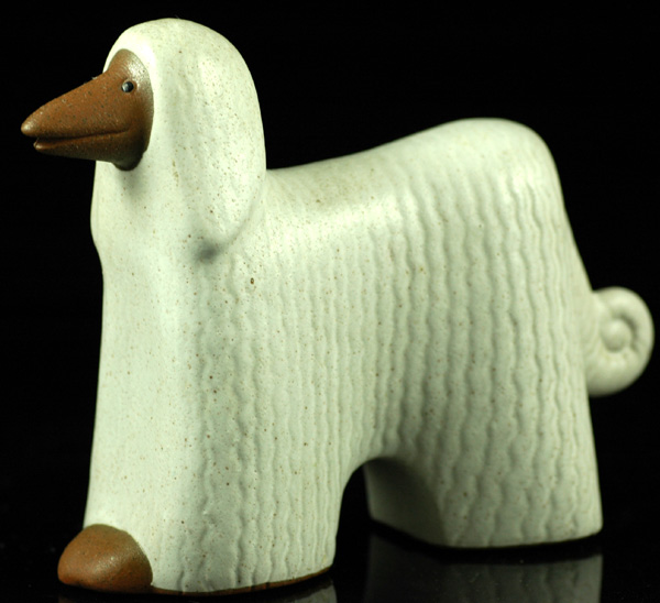 Ceramic Afghan Hound