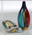 Fantoni vase and Bowl