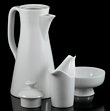 Gustavsberg 3-piece Porcelain Tea Set