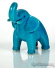 Max Laeuger for Karlsruhe Majolica Standing Elephant (Elefant)