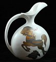 Sascha Brastoff Pitcher and Bowl Set