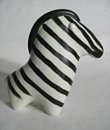 1963 Arabia Porcelain Zebra (#2)