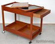 Danish Modern Teak Serving Cart