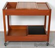 Danish Modern Teak Serving Cart