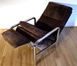 Milo Baughman Chrome Recliner