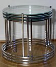 Chrome Nesting Tables