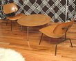 Eames LCM chairs & CTM coffee table set