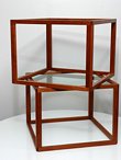 Danish Teak Cubular End Tables