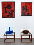 Danish Teak Cubular End Tables