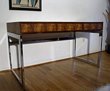 Danish Rosewood and Chrome Desk