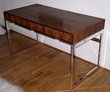 Danish Rosewood and Chrome Desk