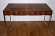 Danish Rosewood and Chrome Desk