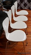 Arne Jacobsen for Fritz Hansen Series 7 chairs