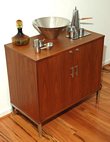 Danish Modern Style - Mini Refrigerator