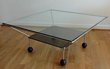 Italian Chrome Coffee Table