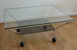 Italian Chrome Coffee Table
