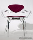 Lucite Norman Cherner Style Pretzel Chair