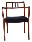 8 Niels Moller Rosewood Armchair chairs