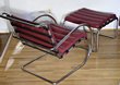MR40 Lounge Chair and Ottoman - Mies van der Rohe