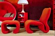 Jan Ekselius lounge chair and ottoman