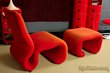 Jan Ekselius lounge chair and ottoman
