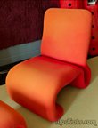 Jan Ekselius lounge chair and ottoman