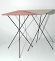 Vintage 1950s occasional tables/plant stands