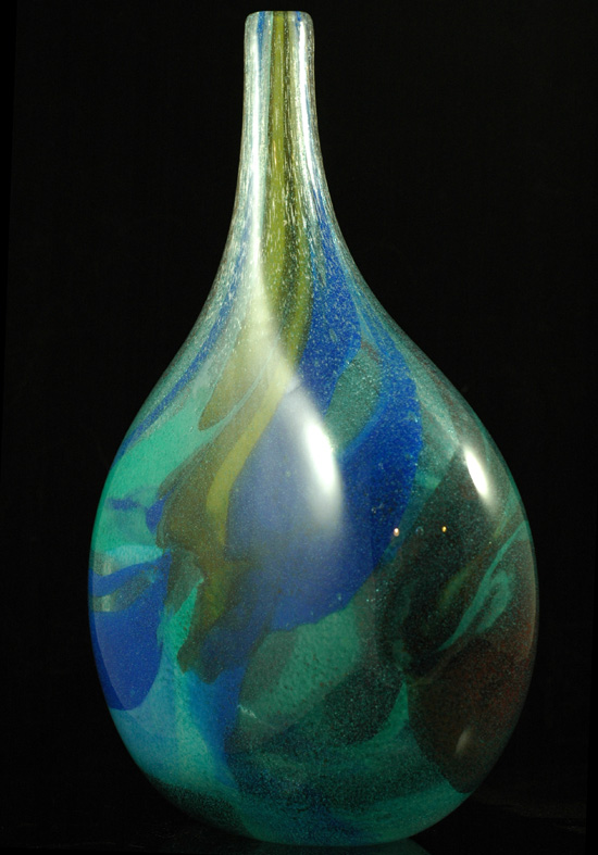 Bengt Orup for Johansfors Spontana Series Vase