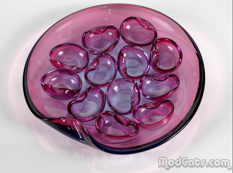 Murano Oyster Server Set