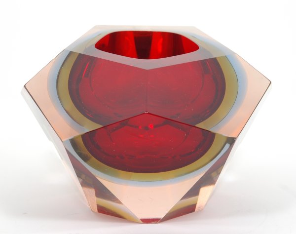 Huge Somerso Faceted Bowl