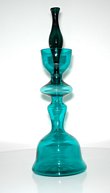 Blenko #5929s Chess Piece Decanter