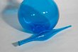 Blenko #627L Blue Decanter