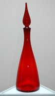 Blenko #920M Ruby decanter