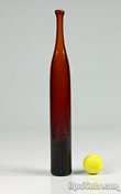 Blenko #6427 free form top Bottle