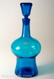 Blenko #7037 Decanter Blue