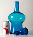 Blenko #7037 Decanter Blue