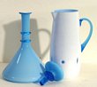 Cased Italian Decanter and Pitcher Set