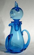 Italian Cat Pitcher Decanter