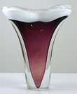 Flygsfors Coquille Fan Vase 1958