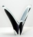 Flygsfors Coquille Butterfly Vase 1958