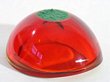 Large Murano Vaseline Geode Bowl