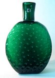 Blenko Emerald Green Bottle/Vase