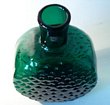 Blenko Emerald Green Bottle/Vase