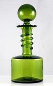 Green Rainbow Decanter